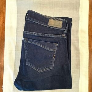 Express Women's Dark Blue Ankle Jeans